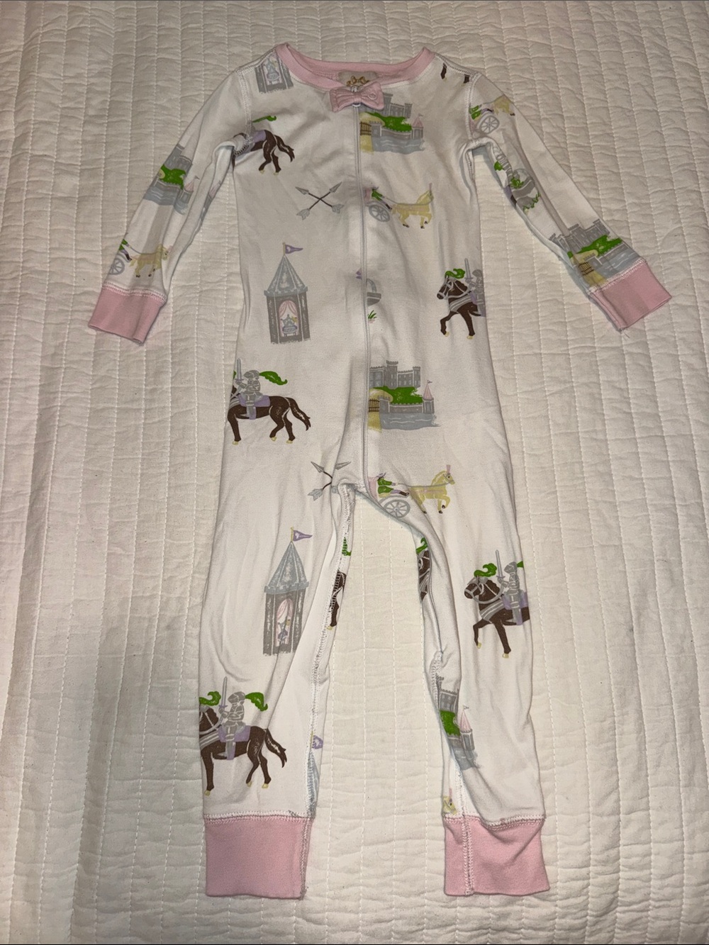 EUC TBBC x The Kentucky Castle Girls Onsie Pajama Night Nights Size 2T